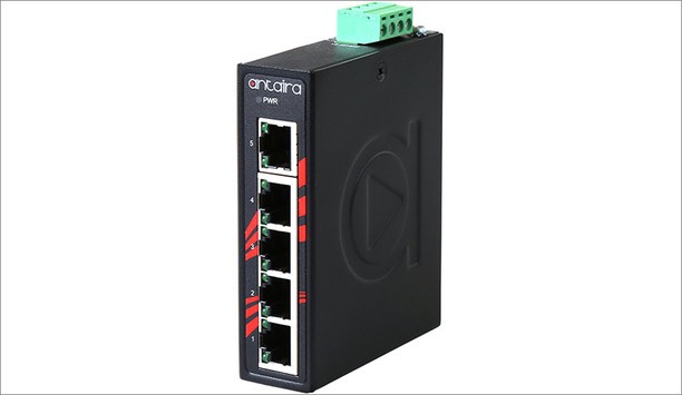 Antaira Introduces LNX-C500 Series Compact Industrial Unmanaged 5-port Switch