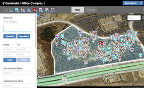 Accessing Social Media As A Tool For Physical Security With Geofeedia