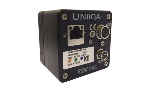 E2v Line Scan Cameras With NBASE-T Ethernet Frame Grabber-less Interface Now Available