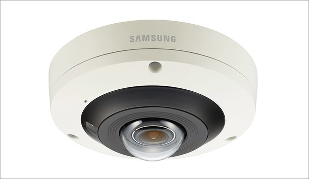 Hanwha Techwin Introduces Samsung Wisenet 4K PNF-9010R 360-degree Fisheye Camera