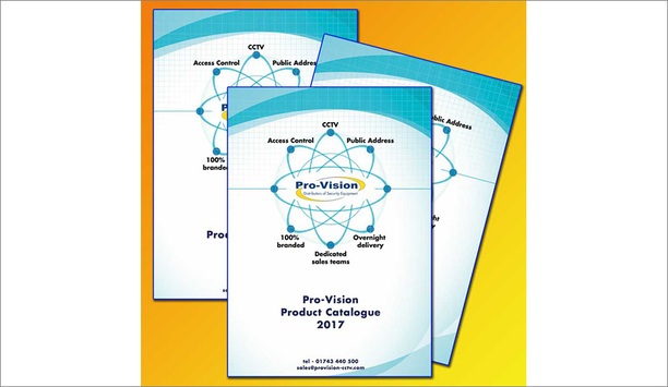 Pro-Vision launches latest product catalogue featuring CCTV, Access Control and Public Address equipment