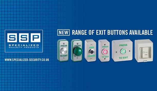 Specialized Security Products Offers New Range Of Exit Buttons