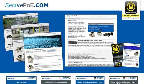 Dantech Launches SecurePoE.com To Help Select Correct Power Supply Model For PoE Systems