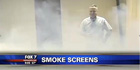 Concept Smoke Screen Suggests Security Smoke Screen As A Solution To The US School Shooting