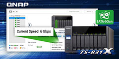 QNAP Announces TS-831X 8-bay 10GbE NAS For High-Bandwidth Applications