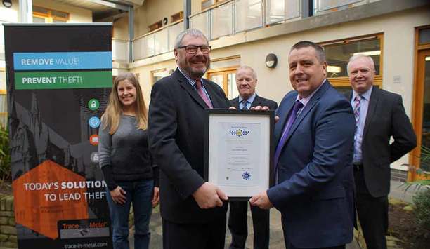 Trace-in-Metal Roof Protection System Granted Secured By Design Accreditation