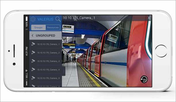 Vicon Introduces Vicon Valerus Mobile App To Access VMS System From iOS, Android Phones And Tablets