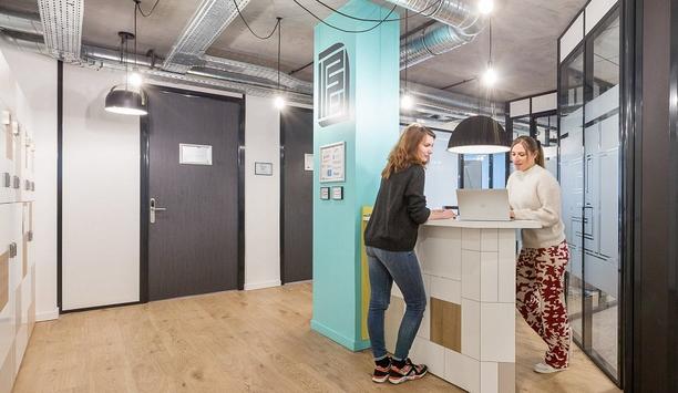 A French Coworking Space Gains Flexibility With AA's Real-Time, Cable-Free Access Control