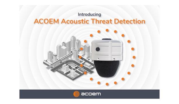 ACOEM To Introduce Acoustic Threat Detection Technology Solution To Provide Real Time Threat Alerts