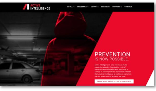 Active Intelligence To Make Their Public Debut At ISC East 2022 In Booth 707