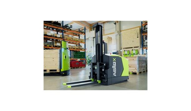 AGILOX Introduces Autonomous Omnidirectional Counterbalanced Forklift OCF Operating With Swarm Intelligence