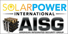 American Integrated Security Group To Showcase Solar Security Solutions At Solar Power International 2016