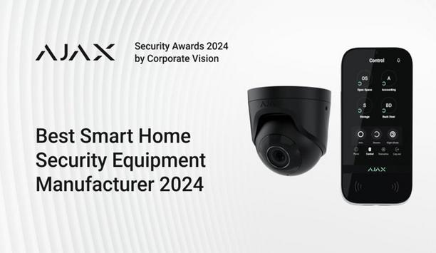 Ajax Systems Wins Security Awards 2024 As Best Smart Home Security Equipment Manufacturer