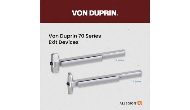 Von Duprin 70 Series: Quality Exit Devices By Allegion US