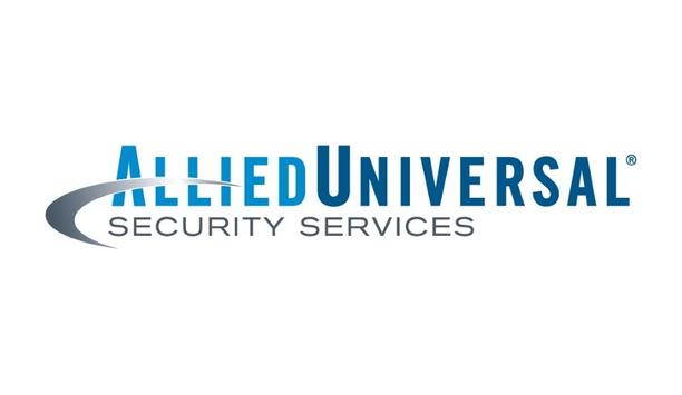 Allied Universal Announces Appreciation Received To Aid The Apprehension Of A Fugitive