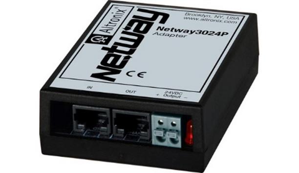 New Altronix NetWay Adapter Powers Two Security Devices Simultaneously