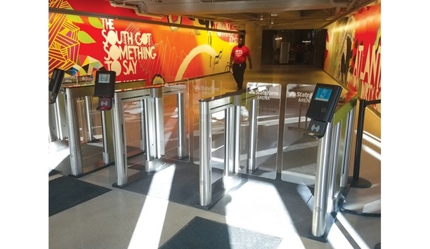 Alvarado Secures State Farm Arena And Gaylord Opryland Resort With IntraQ-SU5000 Optical Gate Admission Turnstile