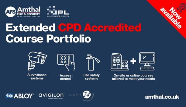 Amthal Announces That It Can Now Offer Extended Accredited CPD Seminars In Visual Surveillance Systems And Access Control