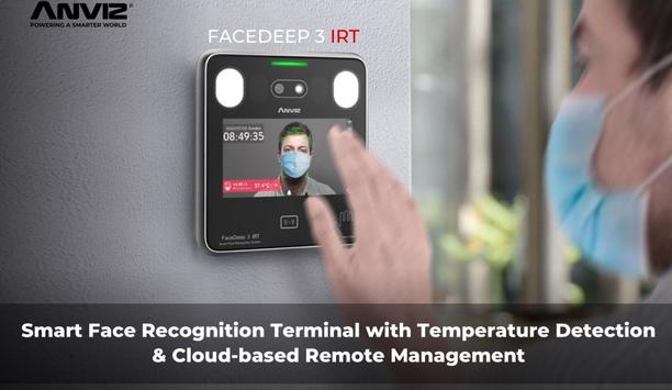Anviz Launches CrossChex Cloud With FaceDeep 3 Contactless Face Recognition Terminal