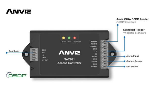 Anviz Launches OSDP-Enabled Access Control Solution