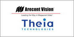 Arecont Vision Expands Technology Partner Program With IP Video Surveillance Lens Specialist Theia Technologies