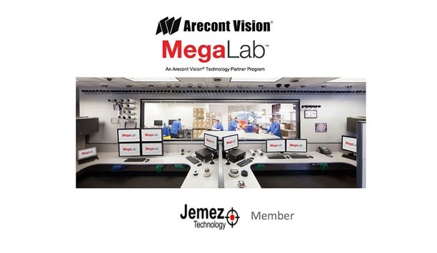 Arecont Vision Announces Addition Of Jemez Technology LLC To Technology Partner Program