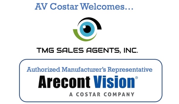 Arecont Vision Costar Announces TMG Sales Agents As New Authorized Manufacturer’s Representative