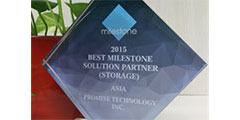 Promise Named Best Storage Solution Partner For Asia By Milestone Systems