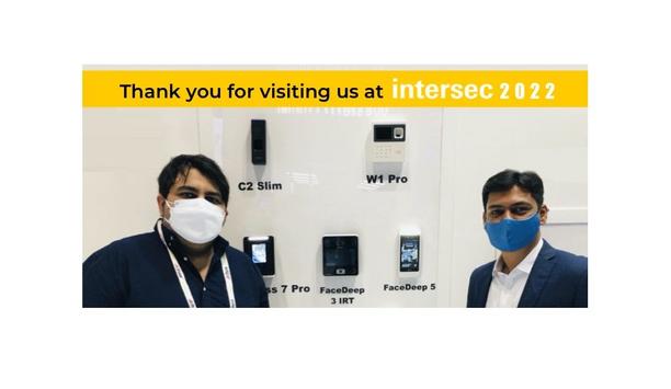 Anviz Showcases Touchless Access Control And Cloud-Based Time Management Solutions At Intersec 2022 In Dubai