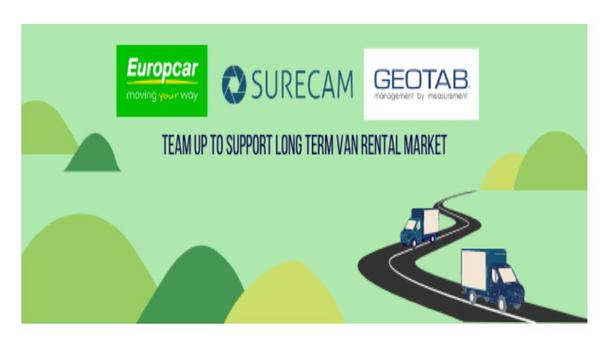 SureCam Teams Up With Europcar And Geotab To Make Video Telematics Technology Accessible For The Van Rental Market
