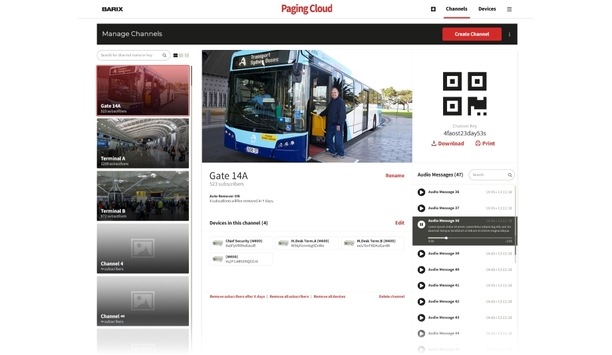 Barix Launches Paging Cloud SaaS Solution To Bring Paging To Smartphones
