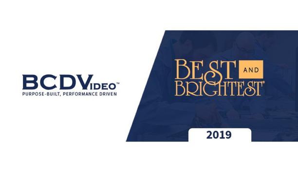 BCDVideo Recognized By National Association For Business Resources As One Of ‘Chicago’s Best And Brightest Companies To Work For’