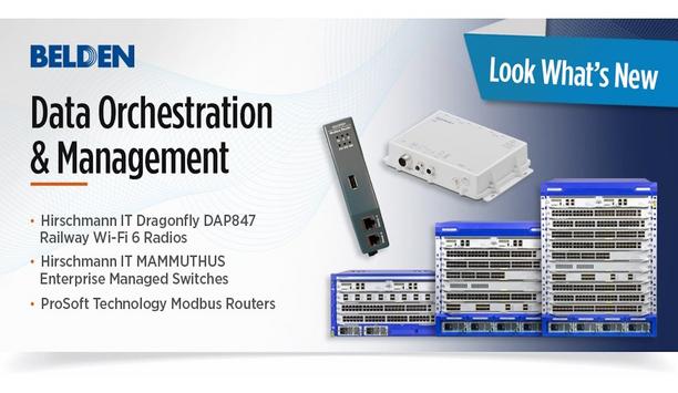 Belden Launches New Solutions To Support Robust And Reliable Communications