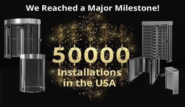 Boon Edam Celebrates Achieving 50,000 US Product Installations