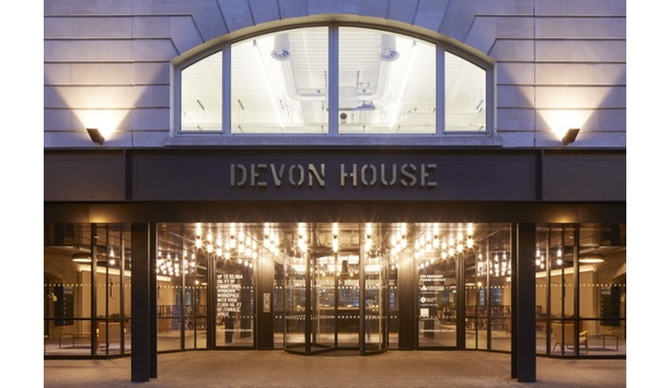 Boon Edam Installs A TQM Manual Revolving Door At Devon House At St. Katharine Docks To Enhance Entrance Security