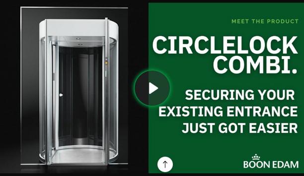 Boon Edam Launches New High Security Connection Portal - Circlelock Combi