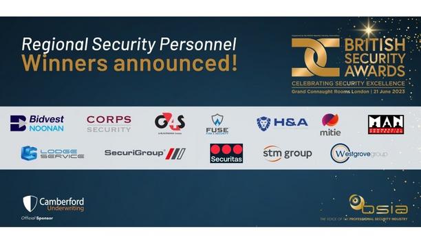 BSIA Announces Security Officers Recognized Across The UK For Keeping People And Property Safe