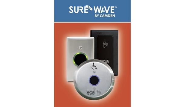 Camden Door Controls Launches SureWave Extensive Range Of Wireless No-Touch Switch Solutions