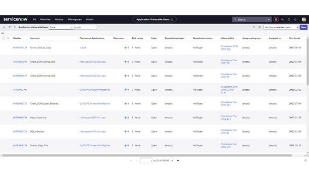 Checkmarx Streamlines Prioritization And Remediation Of Application Vulnerabilities Within The ServiceNow Vulnerability Dashboard