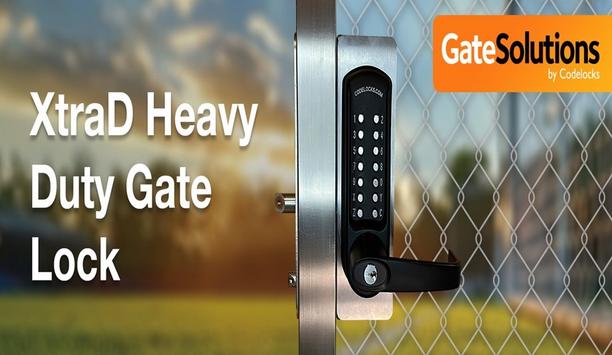 Durable XtraD Gate Lock By Codelocks For Secured Perimeters