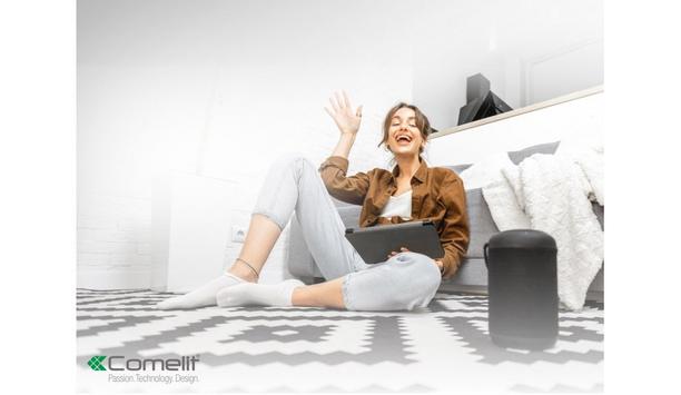 Comelit Group Offers Alexa Integrated Monitor With Facial Recognition Technology To Enhance Door Security