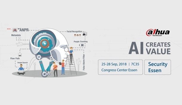 Dahua To Showcase Developments In AI-powered Intelligent Solutions At SECURITY ESSEN 2018