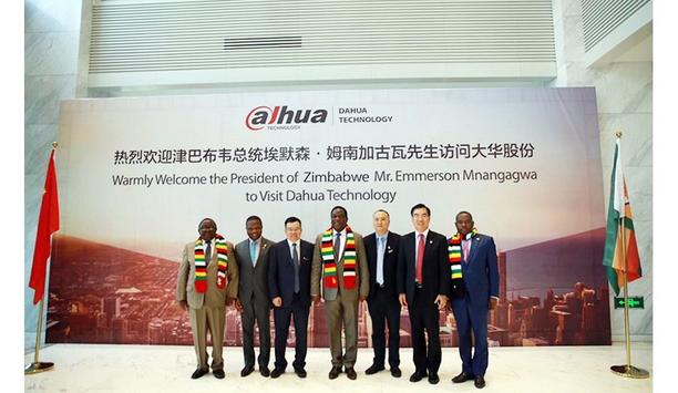 Dahua Technology Headquarters Welcomes President Emmerson Mnangagwa Of Zimbabwe And Delegation