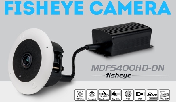 Dallmeier MDF5400HD-DN IP Fisheye Camera Offers 360° Panoramic Day/Night Vision