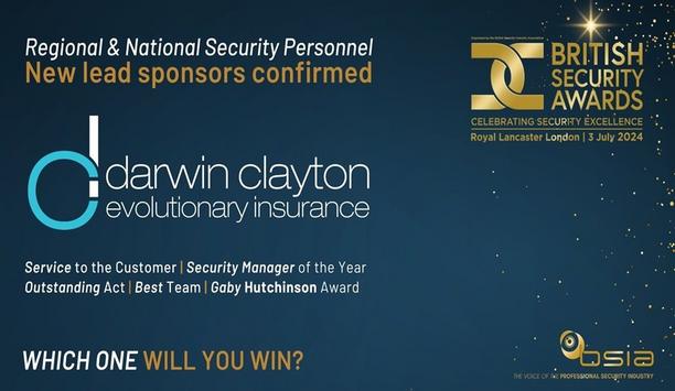 Darwin Clayton Confirmed As Major New Sponsors Of British Security Awards