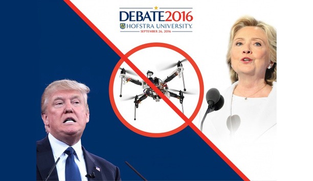 Dedrone DroneTracker System Protects Presidential Debate Against Rogue Drones