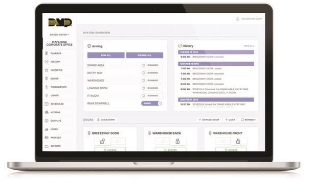 DMP Introduces Virtual Keypad Access For Physical Access Control And Intrusion Detection