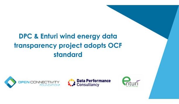 DPC And Enturi Wind Energy Data Transparency Project Adopts OCF Standard