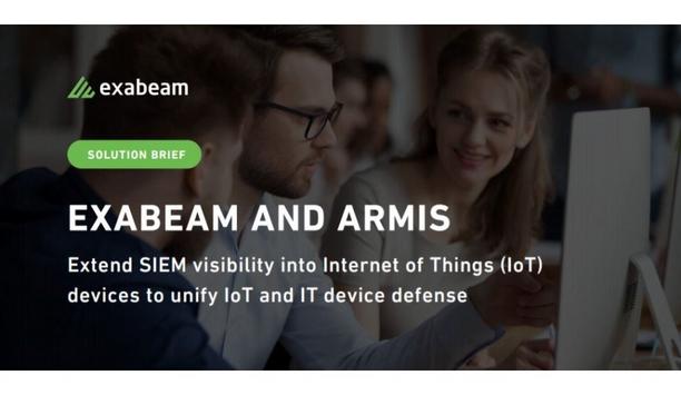Exabeam Announces Strategic Partnership With Armis To Extend SIEM Visibility To IoT Devices