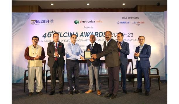 Matrix Comsec Felicitated With ELCINA Award For Excellence In Research And Development